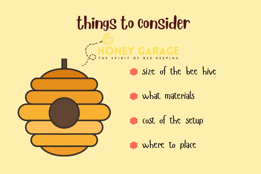 things to consider while choosing bee hive